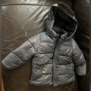 Zara Kids Gray Puffer Jacket